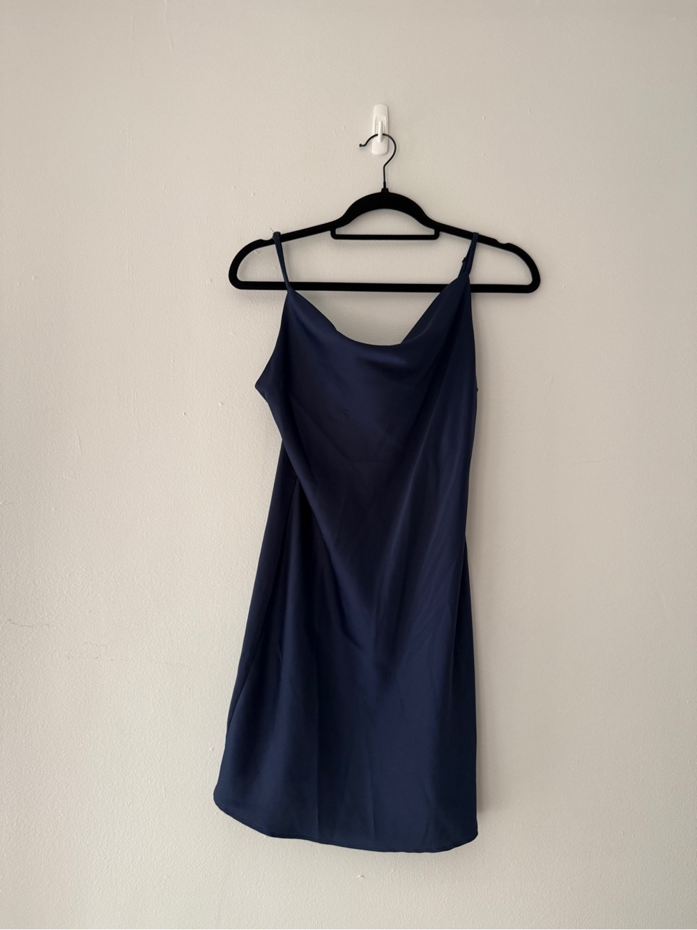 Urban Outfitters Navy Slip Mini Dress